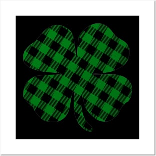 Shamrock st patricks day Posters and Art